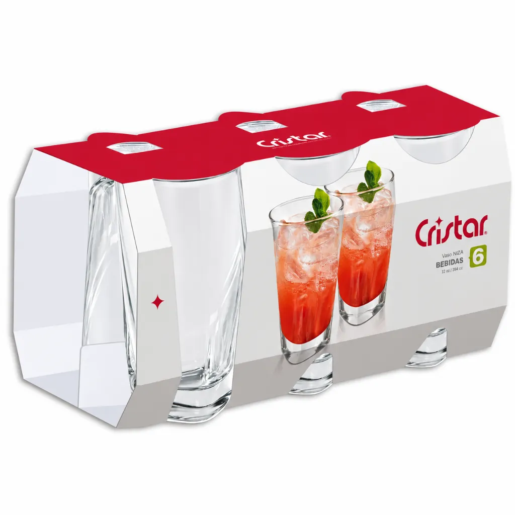Pack Cristar Niza de seis vasos.webp