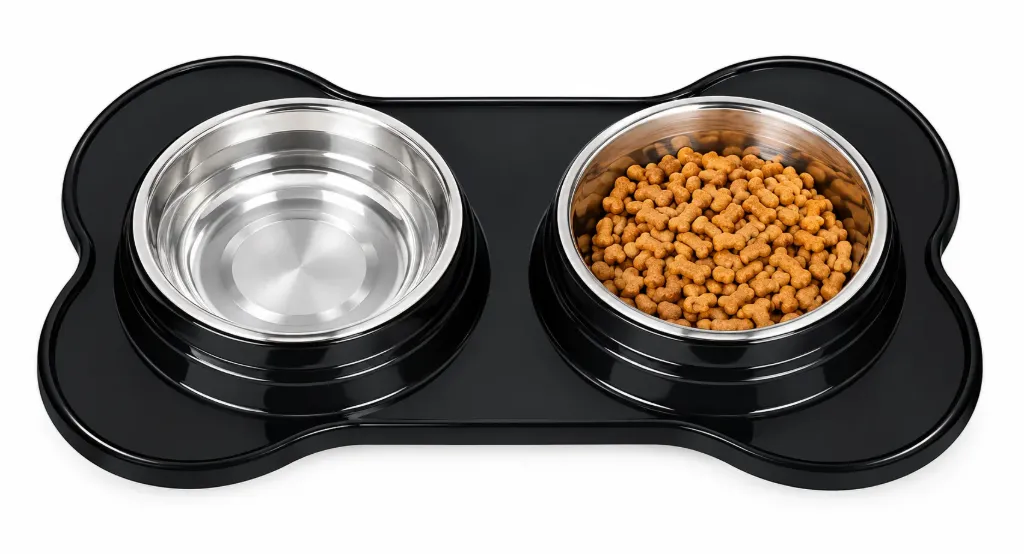 [1100450098] COMEDERO DOBLE DOGS CON BOWLS SURTIDO 12U/F ARMATY