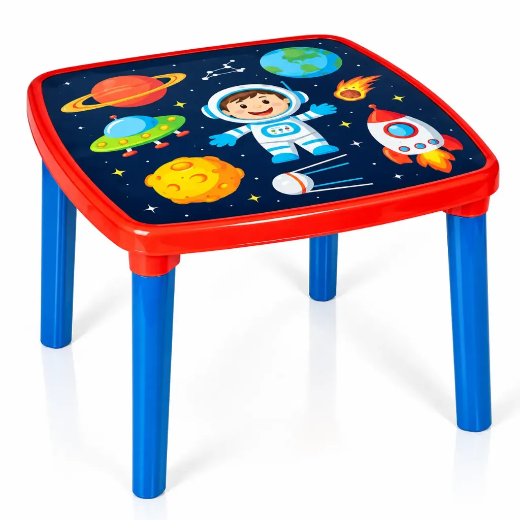 [1402200135] MESA INFANTIL ASTRONAUTA COLORES 4U/F ARMARTY