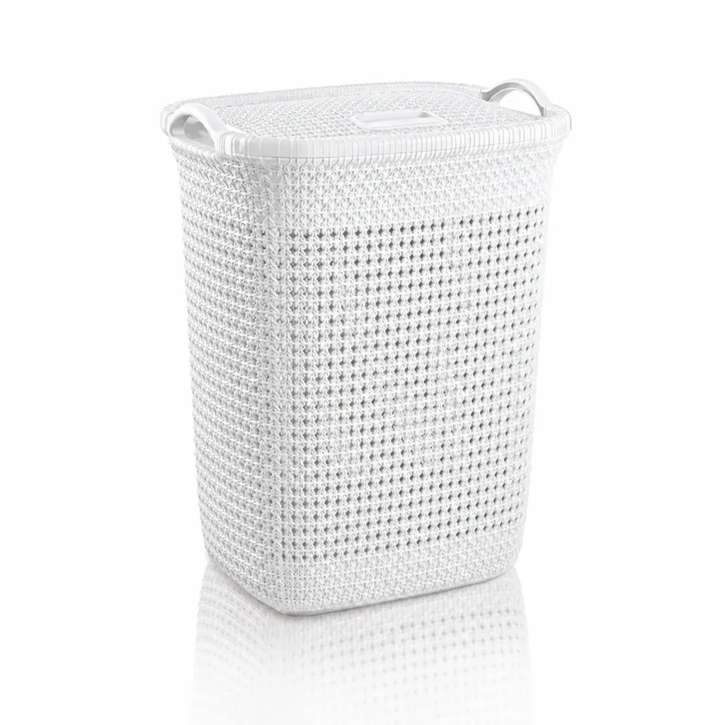 [202280356] CESTO DE ROPA TRENTINA BLANCO 10U/F PICA