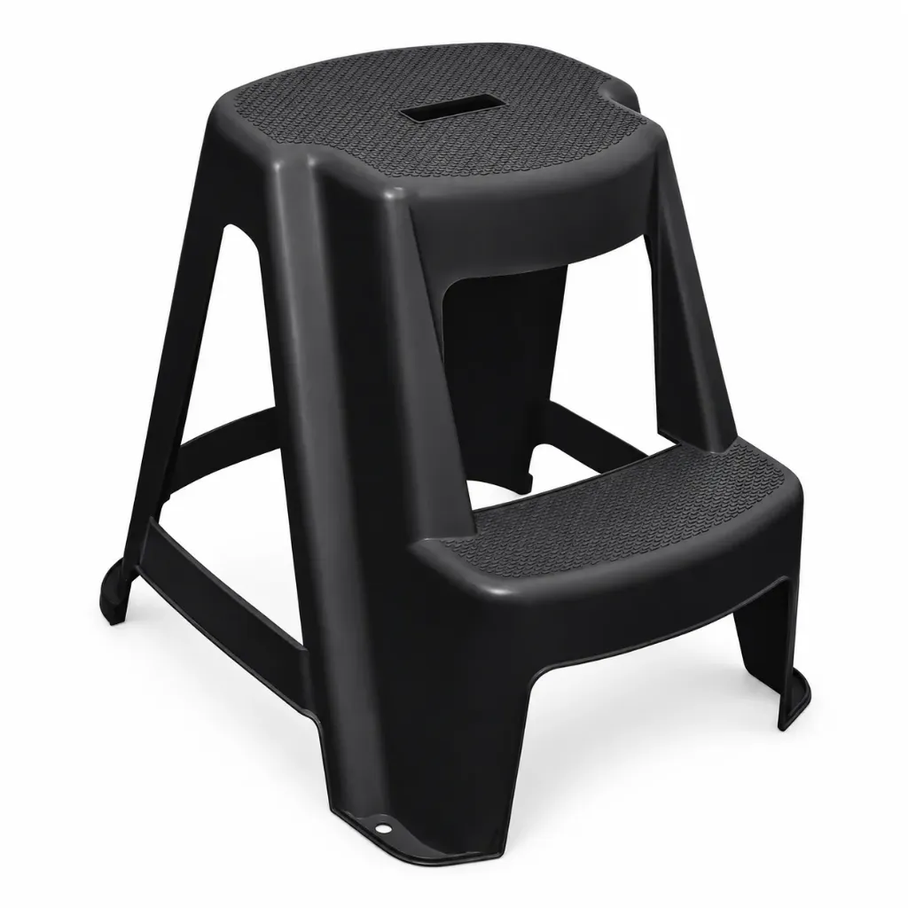 [300290083] BANKO ESCALERA ANTIDEZLIZANTE NEGRO PIKA