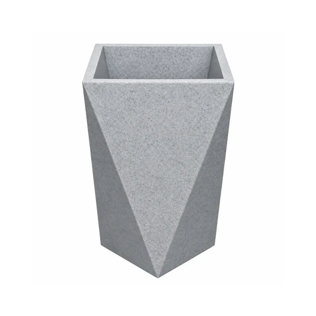 [500030148] MACETERO DECO STONE BAJO 39LT GRIS PIKA