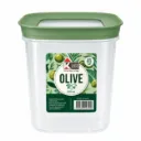 POMO OLIVE CUAD 870ML VERDE OLIVA 9300000154 24U/C PIKA