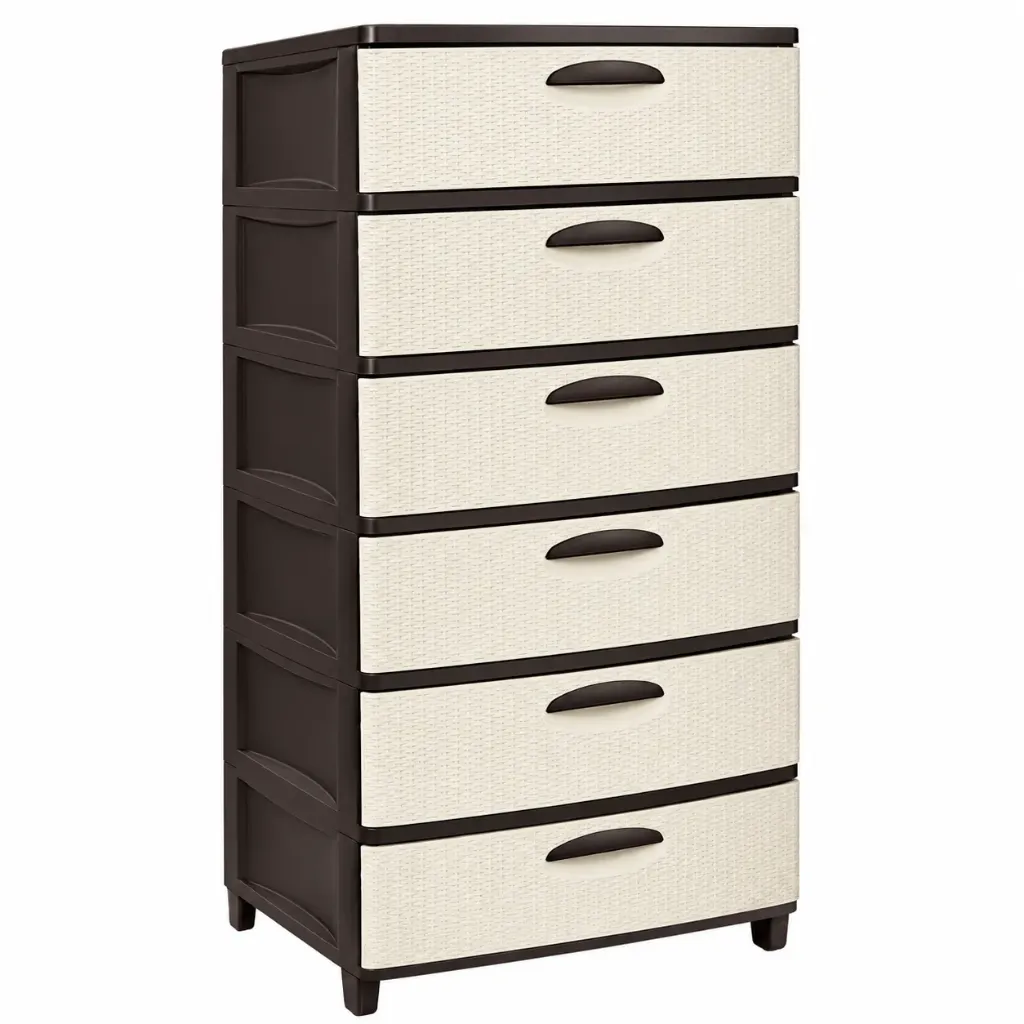 [1702280390] CAJONERA SUPER NOVA 6 GAVETAS BEIGE PIKA