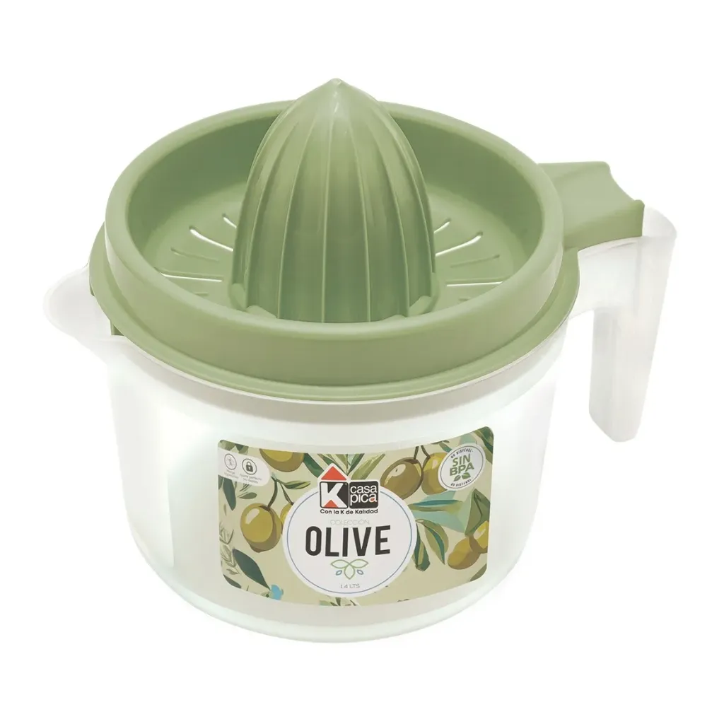 [2502280158] JARRA EXPRIMIDORA OLIVE 1.4LTS VERDE 9000010141 24U/C PICA