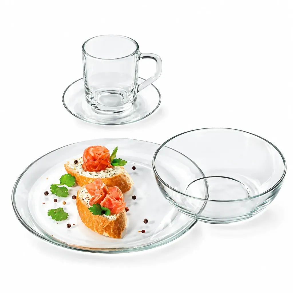 [2301920220] VAJILLA STYLO 16 PZAS 9520EL 2SET/C CRISTAR