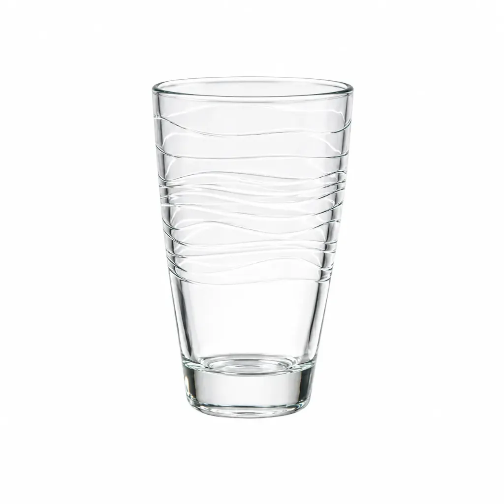 [2302330446] SET VASO CURVAS BEBIDAS 13 ONZ 8SETS/C 0676CL6 CRISTAR